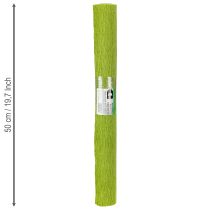 Artikel Floristen-Krepppapier Floristenkrepp Grasgrün 50×250cm 5St