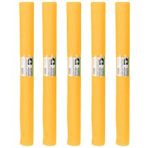 Artikel Floristen-Krepppapier Floristenkrepp Sonnengelb 50×250cm 5St