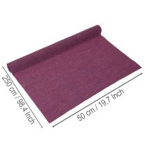 Artikel Floristen-Krepppapier zur Dekoration Lila 50x250cm