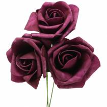 Artikel Foam-Rose Ø10cm Mauve 8St