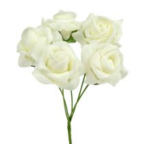 Artikel Foam Rose Ø3,5cm Creme 48 St