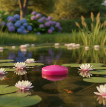 Artikel Schwimmkerze Highlight für festliche Tischdekorationen jeder Art 8cm 8St