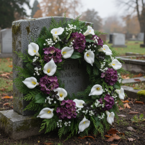 Artikel Calla am Draht klein Weiß 50 St