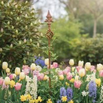 Artikel Gartenstab Rankhilfe für Garten Dekoration mit Zierelement 115cm