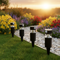 Artikel Solarleuchte Gartenlampe mit Bewegungsmelder LED 34 cm