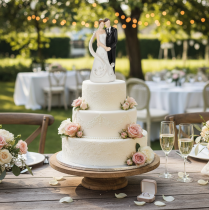 Artikel Hochzeitfigur Brautpaar 10,5cm