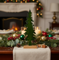 Artikel Deko Tannenbaum auf Holzfuß Tischdeko Weihnachten 46cm