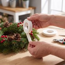 Artikel Floral Tape Blumenband Weiß 13mm 2 St