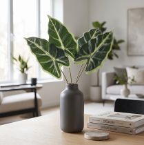 Artikel Alocasia Elefantenohr Pfeilblatt Kunstpflanzen Grün 55cm