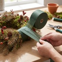Artikel Wickelband Römerband Römerwickelband Vlies Grün 6cm 100m