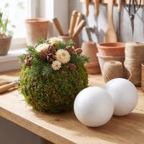 Artikel Styroporkugel Ø10cm weiß 5 St