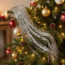 Artikel Lametta Silber Christbaumschmuck Partydeko 50×40cm 2St