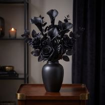 Artikel Deko-Calla Schwarz 75cm