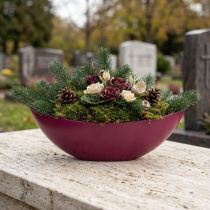 Artikel Pflanzschiffchen Dekoschale Schale Berry 38,5cm×12,5cm×13cm