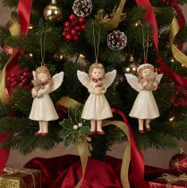 Artikel Deko Engel Baumschmuck Vintage Optik für Weihnachten 10cm 3St