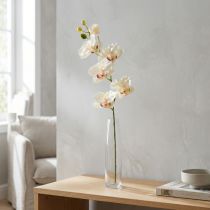 Artikel Orchidee Phalaenopsis künstlich 6 Blüten Creme Rosa 70cm
