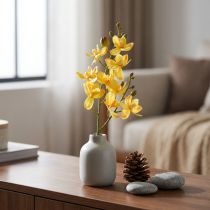 Artikel Kleine Orchidee Phalaenopsis künstlich Gelb 30cm