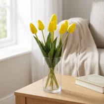 Artikel Tulpen Kunstblumen für realistische Frühlingsdeko in Wohnzimmer oder Büro 40cm 7St