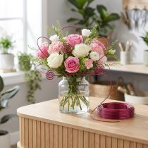 Artikel Aluminiumdraht Ø2mm Pink 500g (60m) für Basteln, Blumendekoration, DIY
