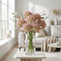 Artikel Allium künstlich Rosa 55cm