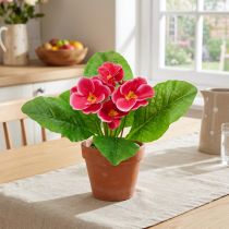 Artikel Primeln künstliche Blumen Schlüsselblumen Pink H25cm