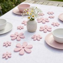 Artikel Streudeko Holz Blumen Rosa Tischdeko Sommer Ø2–6cm 20 St