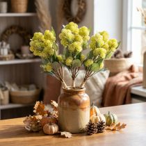 Artikel Fette Henne Grün Sedum Mauerpfeffer Kunstblumen 41cm 3St