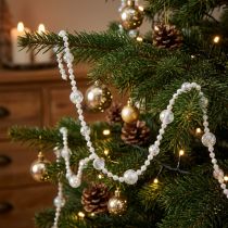 Artikel Perlenkette Perlenband Perlengirlande irisierend 270cm × 2St