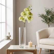 Artikel Orchidee Künstlich Gelb Grün Phalaenopsis 85cm
