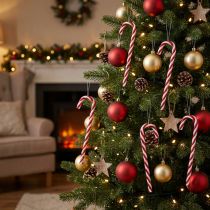 Artikel Christbaumschmuck Zuckerstange 18cm 12St