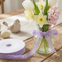 Artikel Spitzenband Lila Schmuckband Flower Frühling B18mm L20m