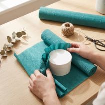 Artikel Floristen-Krepppapier Blau Rolle 50x250cm