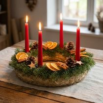 Artikel Strohkranz Kranzrohling 35cm 2er-Set Türkranz Adventskranz