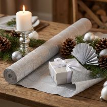 Artikel Floristen-Krepppapier Silber 50x250cm