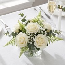 Artikel Foam-Rose Ø6cm Creme 27 St