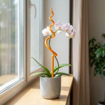 Artikel Orchideenstab Kunststoff Orange Rankhilfe Orchideen H64cm