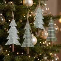 Artikel Filz Tannenbäume Christbaumschmuck Grün 20cm 4er Set