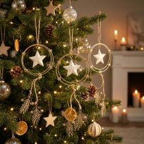 Artikel Hängedeko Weihnachten Christbaumschmuck Stern H38cm 3 St