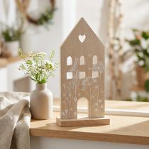 Artikel Holzhaus Dekohäuschen Tischaufsteller Holz 28,5cm