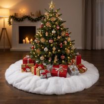 Artikel Weihnachtsbaumdecke rund Schnee Unterlage Ø100cm