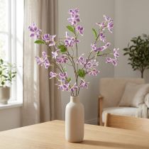 Artikel Kunstblume Clematiszweig lange haltbare Tischdekoration 110cm 3St