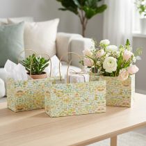 Artikel Geschenktüte mit Henkeln Geschenktasche Gemustert 24×12×12cm 6St