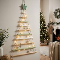 Artikel Hängedeko Weihnachten Weihnachtsbaum Stern Holz H59cm