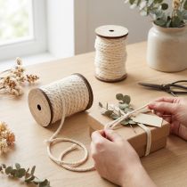 Artikel Baumwollkordel Deko Kordel Creme Ø6mm Je 5m 2St