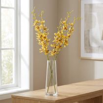 Artikel Künstliche Cymbidium Orchidee als Blütenstiel für elegante Dekoration 95cm 2St