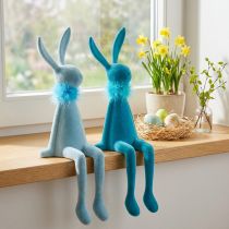 Artikel Deko Hase Niedliche Osterdekoration Kantenhocker für Fensterbrett 36cm 2St
