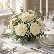 Artikel Foam Rose Ø 10cm creme 8 St