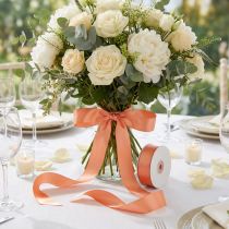 Artikel Geschenk- und Dekorationsband 40mm x 50m Apricot