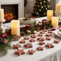 Artikel Streudeko Weihnachten Sterne Streusterne Rosa Ø4/5cm 40 St