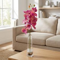 Artikel Künstliche Orchidee Phalaenopsis Orchidee Fuchsia 78cm